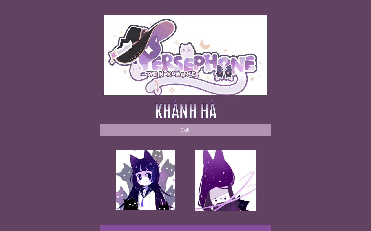 Carrd profile picture for @khanhha